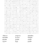 Las Posadas Word Search   Wordmint With Posadas Christmas Tradition Crossword