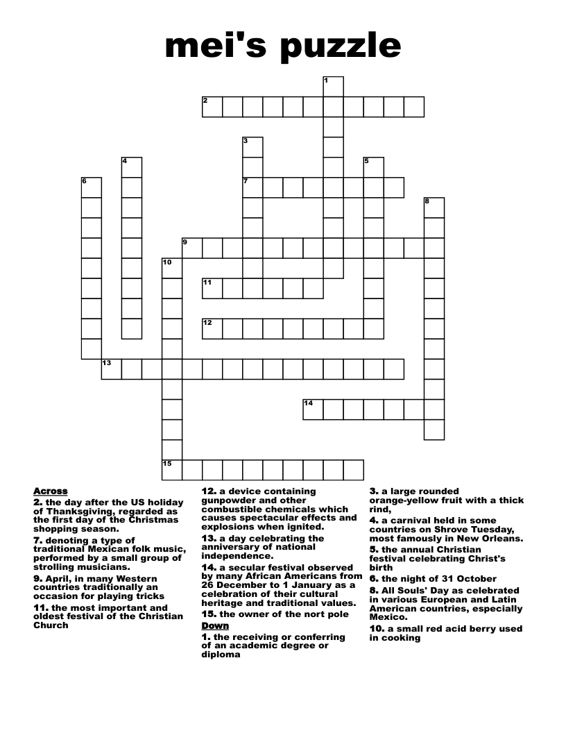 meis puzzle crossword wordmint in twelve days of christmas musicians crossword Mei'S Puzzle Crossword - Wordmint in Twelve Days of Christmas Musicians Crossword