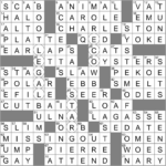 Mellow Crossword Clue Archives   Laxcrossword Within Christmas Pageant Headwear Crossword
