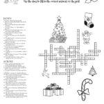 Merry And Bright Crossword Puzzle • Beeloo Printable Crafts And For Christmas Photo Action Crossword