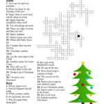 Merry Christmas Crossword   Wordmint Pertaining To Christmas Show Crossword Clue