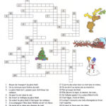 Mots Croises De Noel (Christmas Crossword Puzzle) | 24/7 In France For Christmas In Paris Crossword