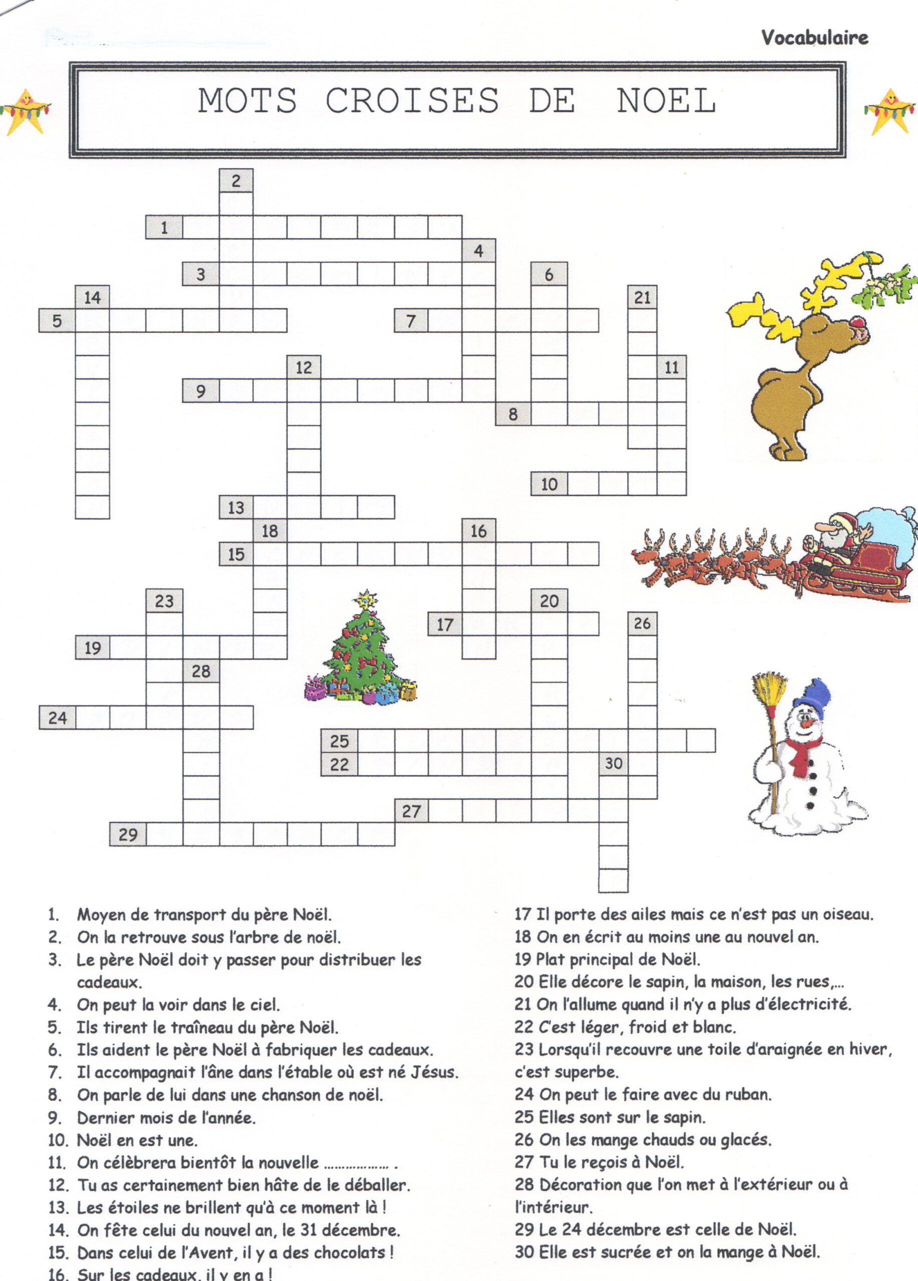 mots croises de noel christmas crossword puzzle 24 7 in france for christmas in paris crossword scaled Mots Croises De Noel (Christmas Crossword Puzzle) | 24/7 In France for Christmas In Paris Crossword