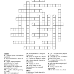 Music Stuff Crossword   Wordmint Regarding Christmas Singers Crossword Clue