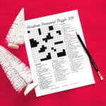 My Annual Christmas Crossword Puzzle Is Up! My Mom And Sister Say For New York Times Christmas Crossword