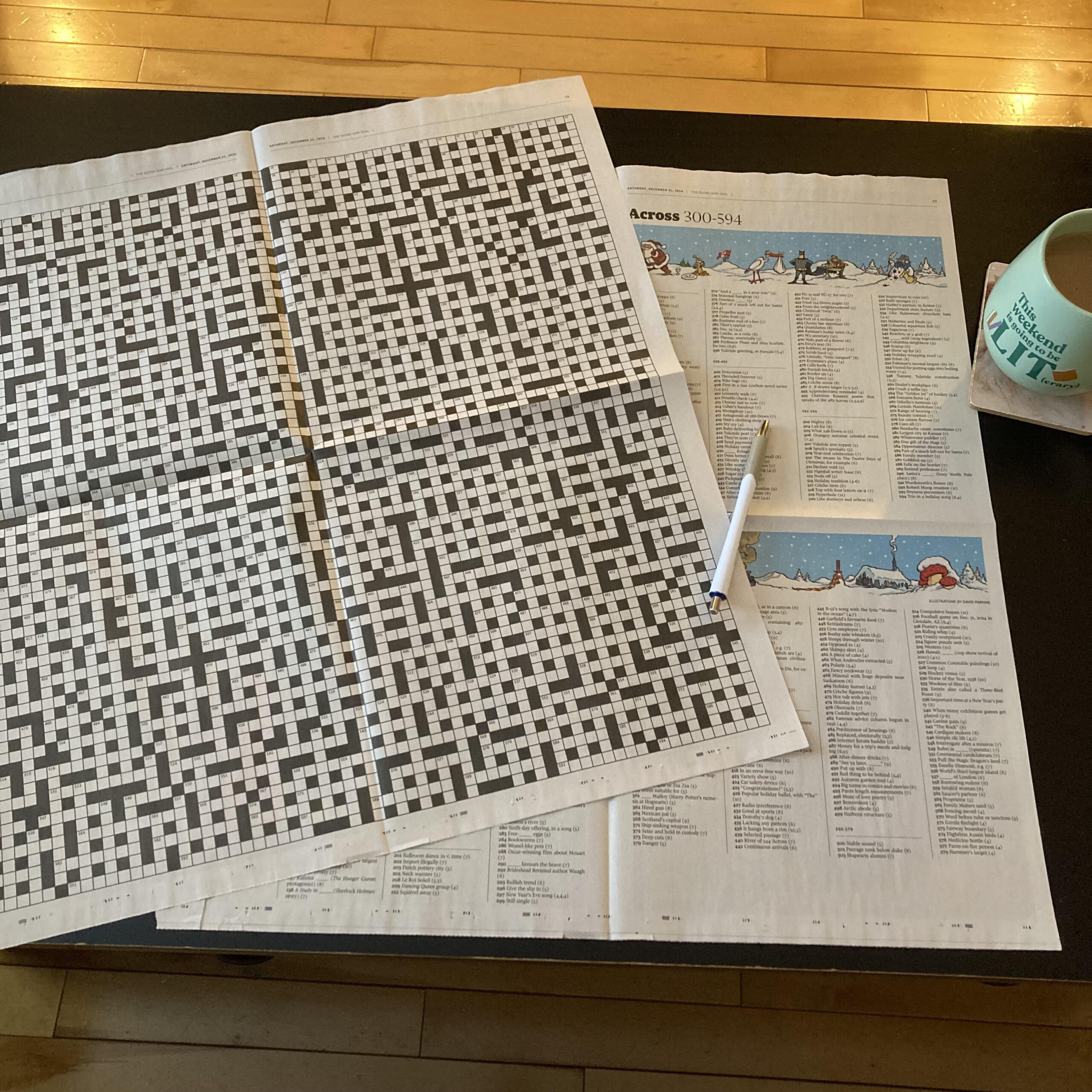 my christmas eve tradition the giant holiday crossword from the throughout the giant christmas crossword scaled My Christmas Eve Tradition: The Giant Holiday Crossword From The throughout The Giant Christmas Crossword
