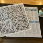 My Christmas Eve Tradition: The Giant Holiday Crossword From The With Regard To Globe And Mail Crossword Christmas