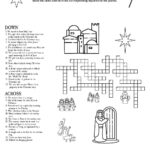 Nativity Crossword Puzzle • Beeloo Printable Crafts And Activities For Christmas Trio Crossword Clue