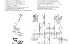 Nativity Crossword Puzzle • Beeloo Printable Crafts And Activities for Printable Christian Christmas Crossword Puzzle