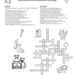 Nativity Crossword Puzzle • Beeloo Printable Crafts And Activities Inside Christian Christmas Crossword Printable