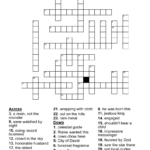 Nativity Crossword   Wordmint Throughout Christmas Nativity Crossword Puzzle