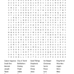 Nativity Scene Word Search   Wordmint Intended For Christmas Scene Crossword Clue