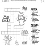 Nativity Themed Crossword Puzzles • Beeloo Printable Crafts And Throughout Nativity Display At Christmas Crossword