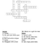 North Pole Crossword   Wordmint Inside Christmas At The North Pole Crossword