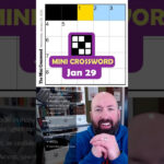 Nyt Mini Crossword   Jan 29   Youtube Throughout Type Of Bulb In Christmas Lights Nyt Crossword
