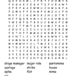 Pantomime And Mime Word Search   Wordmint With Regard To Masked Mimes Associated With Christmas Crossword Clue