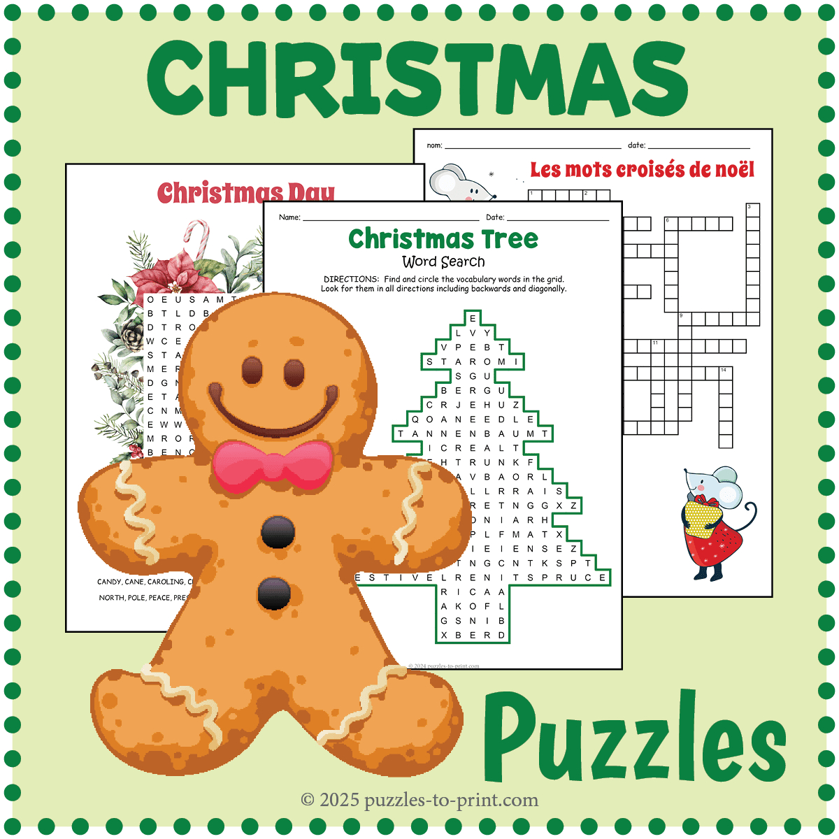 Printable Christmas Puzzles intended for Christmas Crossword Puzzle Online