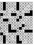 Puzzle Solutions For Sunday, Dec. 7, 2025 Intended For Christmas Party La Times Crossword Clue