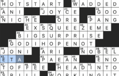 Rex Parker Does The Nyt Crossword Puzzle: Crowdsourced Q&A Site within Traditional Christmas Sentiment Crossword