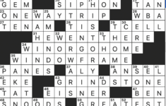 Rex Parker Does The Nyt Crossword Puzzle: Fatherly Tips To Use A in A Christmas Carol Meanie Crossword