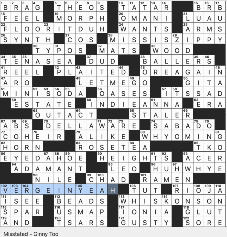 Injury Christmas Entree Nyt Crossword Injury Christmas Entree Nyt Crossword