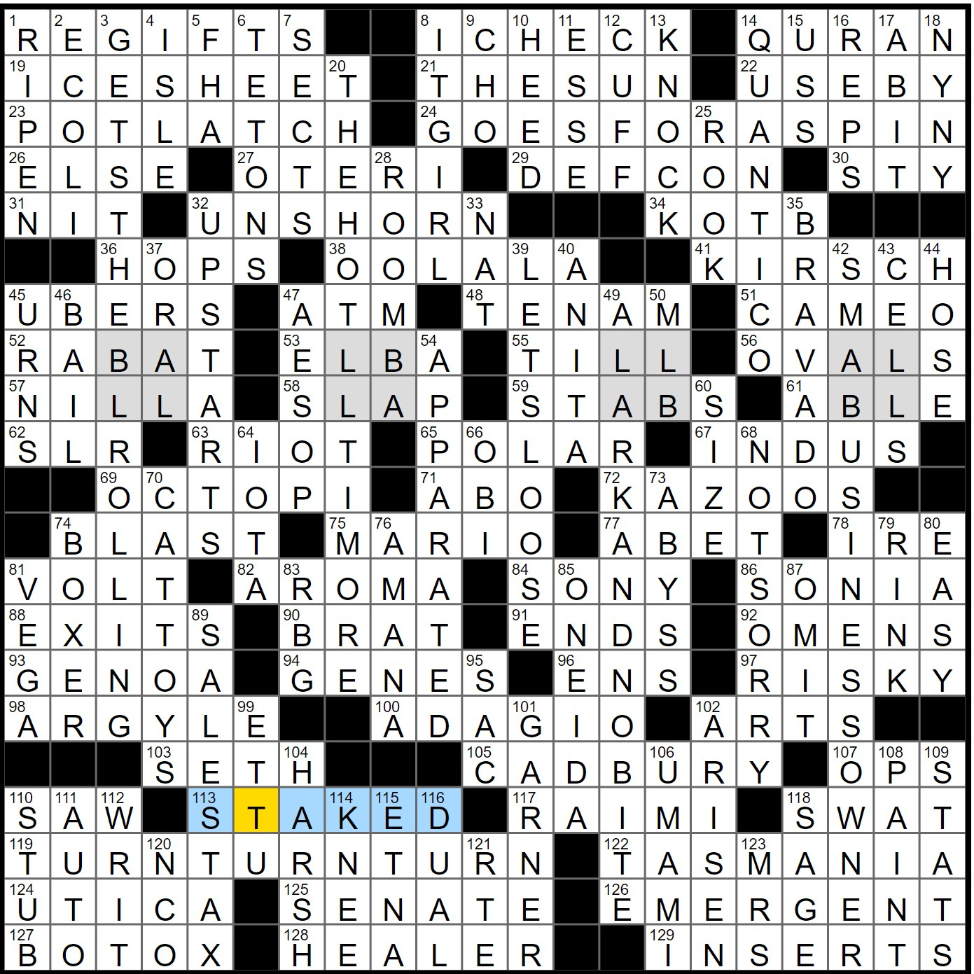 rex parker does the nyt crossword puzzle leave off as the last with playwright whos afraid of christmas crossword Rex Parker Does The Nyt Crossword Puzzle: Leave Off, As The Last with Playwright Who'S Afraid Of Christmas Crossword