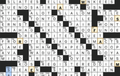 Rex Parker Does The Nyt Crossword Puzzle: Plunder, Archaically within 12 Days Of Christmas Musicians Crossword Clue