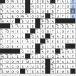 Rex Parker Does The Nyt Crossword Puzzle: Sierra Follower / Fri 12 With Regard To Last Christmas Actress Michelle Crossword Clue 4 Letters