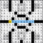 Rex Parker Does The Nyt Crossword Puzzle: Tv Warrior Princess With Santa'S Routes On Christmas Eve Nyt Crossword