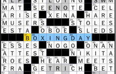 Rex Parker Does The Nyt Crossword Puzzle: Tv Warrior Princess with Santa'S Routes On Christmas Eve Nyt Crossword