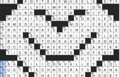 Rex Parker Does The Nyt Crossword Puzzle: Typically Red-Colored within Carved Figurine Popular Around Christmas Crossword