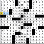 Rex Parker Does The Nyt Crossword Puzzle With Emmet Band Christmas Daily Themed Crossword