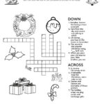 Santa'S Crossword • Beeloo Printable Crafts And Activities For Kids For Classic Christmas Treat Crossword Clue