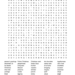 Santa'S Workshop   Hard Word Search   Wordmint Throughout Christmas Crossword Printable Hard