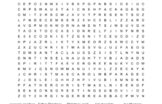 Santa'S Workshop – Hard Word Search – Wordmint throughout Christmas Crossword Printable Hard