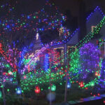 Since 1932, Portland'S Peacock Lane Dazzles With Extravagant Intended For Christmas Light Locale Crossword