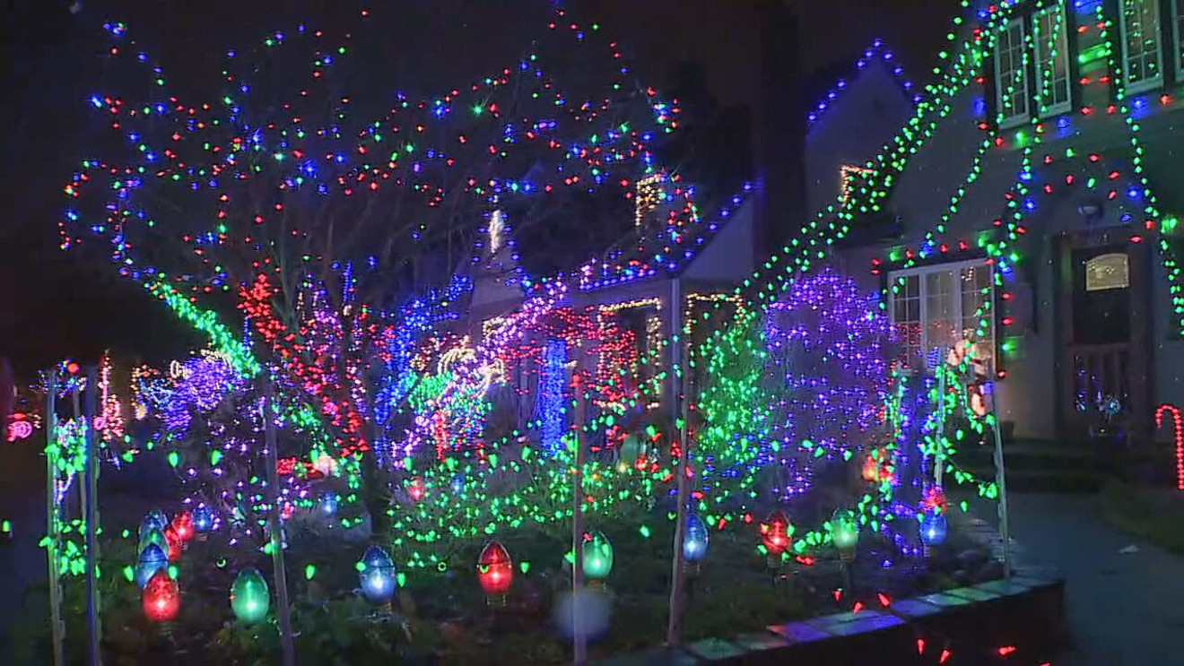 since 1932 portlands peacock lane dazzles with extravagant intended for christmas light locale crossword Since 1932, Portland'S Peacock Lane Dazzles With Extravagant intended for Christmas Light Locale Crossword