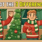 Spot The Difference: Within 9 Seconds Spot The 3 Differences In Throughout Spot For Some Christmas Decorations Crossword Clue
