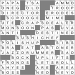 Strong Dark Beer Crossword Clue Archives   Laxcrossword Pertaining To Christmas In Quebec Crossword Clue