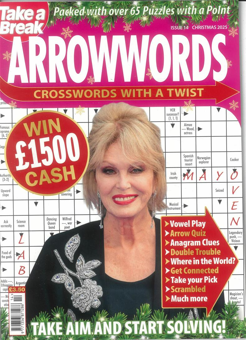 Take A Break Arrowwords Magazine Subscription inside One Celebrating Ethiopian Christmas Crossword Clue