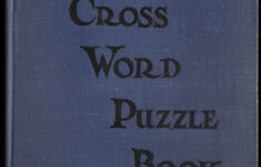 The Cross Word Puzzle Book: First Series inside Orange Studder Christmas Crossword Clue