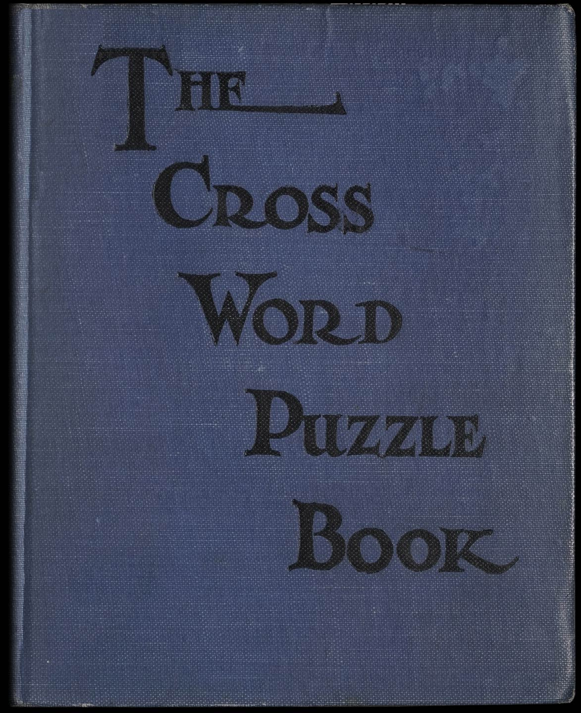 The Cross Word Puzzle Book: First Series intended for Orange Stutter at Christmas Crossword Clue
