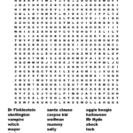 The Nightmare Before Christmas Crossword   Wordmint In Nightmare Before Christmas Crossword