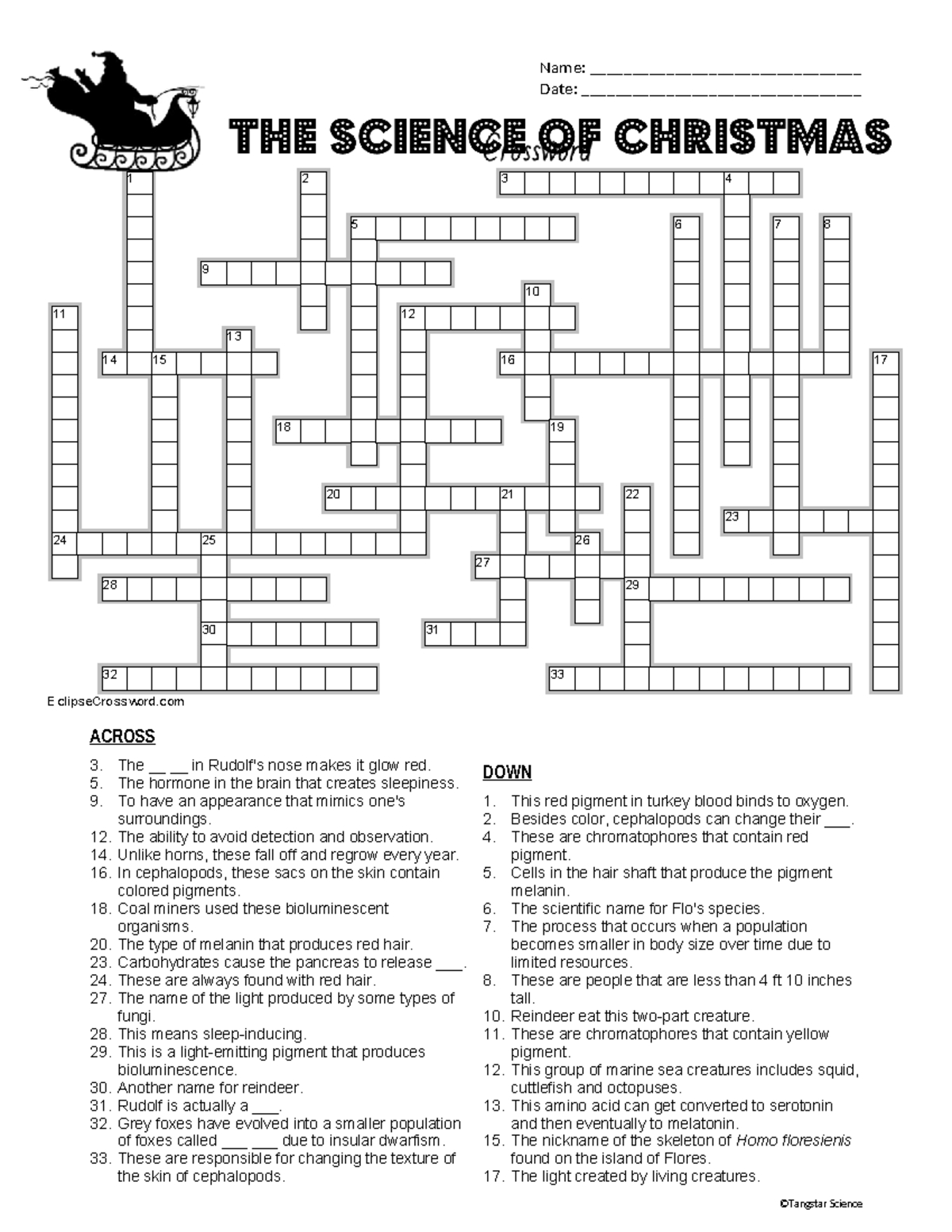 the science of christmas editable crossword puzzle studocu for the science of christmas crossword answers The Science Of Christmas - Editable Crossword Puzzle - Studocu for The Science of Christmas Crossword Answers