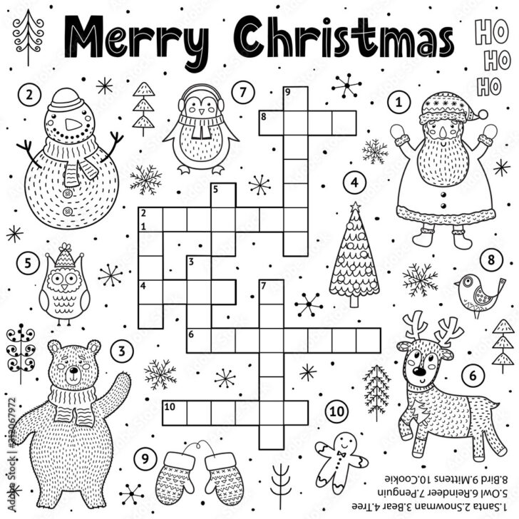 A Merry Christmas Crossword A Merry Christmas Crossword