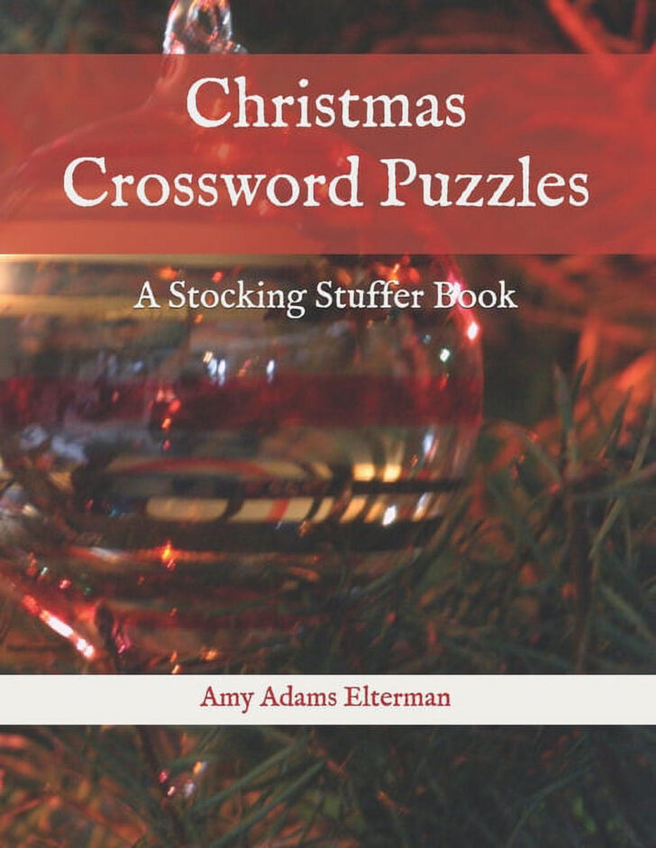 Christmas Crossword Puzzle Book Christmas Crossword Puzzle Book