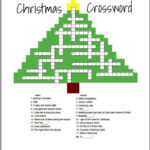 Weihnachten Kreuzworträtsel   Etsy.de Pertaining To Like Most Christmas Trees Crossword