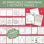 Winter Crossword   Etsy For The Holiday Zone Christmas Crossword