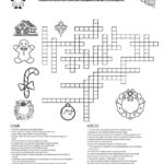 Wintery Crossword • Beeloo Printable Crafts And Activities For Kids Within Christmas Conifer Crossword Clue