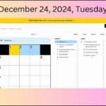 Wordle, The Mini, Plusword, And Keyword | December 24, 2024 Inside Hanker For As Christmas Cookies Crossword